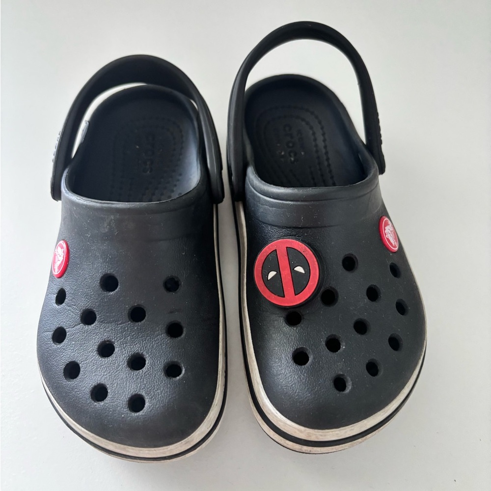 CROCS Dark Gray Kids Clogs